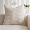 Vỏ gối trang trí sofa 45x45 nhung tăm màu trắng – Tựa lưng sang, chỉ 154.440₫ 5