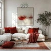 Vỏ gối trang trí sofa 45x45 nhung tăm màu trắng – Tựa lưng sang, chỉ 154.440₫ 7