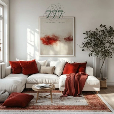 Vỏ gối trang trí sofa 45x45 nhung tăm màu trắng – Tựa lưng sang, chỉ 154.440₫