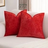 Vỏ Gối Trang Trí Tết 45x45 Nhung Đỏ - Gối Tựa Lưng Sofa, Giá Giảm 157.080₫