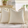 Vỏ Gối Trang Trí Tết Nhung Đỏ Thêu Viền - Gối Tựa Lưng Sofa Giá 145.860 VNĐ 5