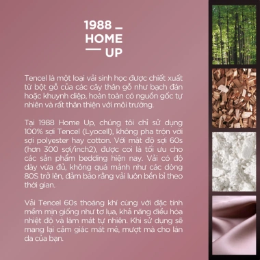 Vỏ Gối Trơn 100% Tencel 60S 50x70cm Nhiều Màu - 1.988 Home Up Giá 200k Lụa Mềm Mát