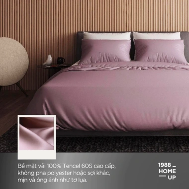 Vỏ Gối Trơn 100% Tencel 60S 50x70cm Nhiều Màu - 1.988 Home Up Giá 200k Lụa Mềm Mát