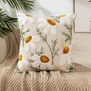 Vỏ gối tựa lưng cao cấp vải bố dày, thêu nổi 1 mặt - Trang trí sofa, nội thất văn phòng, giảm giá 119k 9