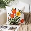 Vỏ gối tựa lưng cao cấp vải bố dày, thêu nổi 1 mặt - Trang trí sofa, nội thất văn phòng, giảm giá 119k 10