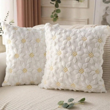 Vỏ gối tựa lưng cao cấp vải mềm - Trang trí sofa, văn phòng, nội thất, giảm còn 75.000₫ 3