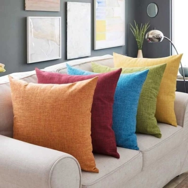 Vỏ gối tựa lưng sofa 45x45cm màu đẹp - Chống xước, thoải mái - Giá ưu đãi 30.000₫