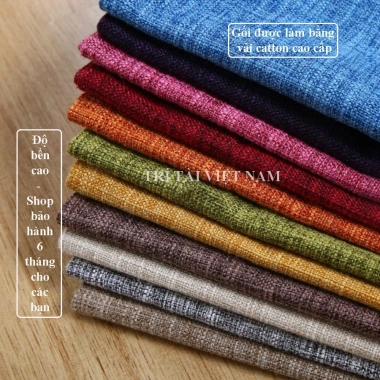 Vỏ gối tựa lưng sofa 45x45cm màu đẹp - Chống xước, thoải mái - Giá ưu đãi 30.000₫