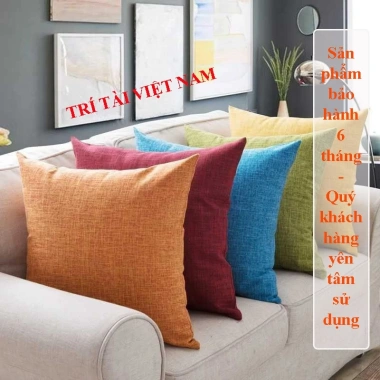 Vỏ gối tựa lưng sofa 45x45cm màu đẹp - Chống xước, thoải mái - Giá ưu đãi 30.000₫