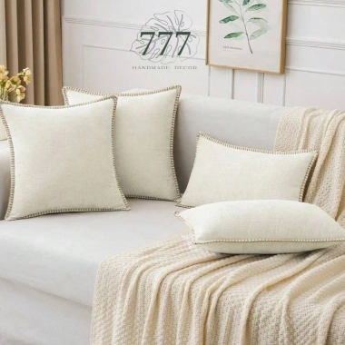 Vỏ Gối Tựa Lưng Sofa 45x45cm Vải Nhung Cam Đất Trang Trí Nội Thất Giá Ưu Đãi 148k 4