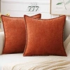 Vỏ Gối Tựa Lưng Sofa 45x45cm Vải Nhung Cam Đất Trang Trí Nội Thất Giá Ưu Đãi 148k 5