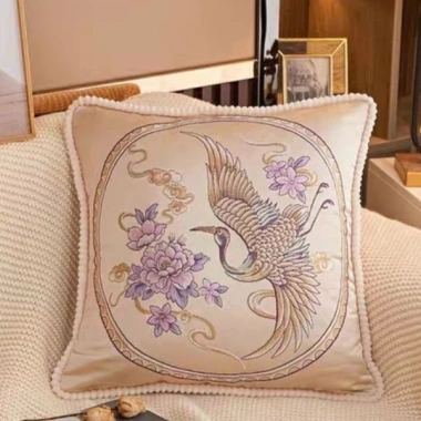 Vỏ gối tựa lưng sofa 48x48cm - Gối vuông decor hoàng gia, sang trọng, 35.000đ