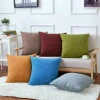 Vỏ gối tựa lưng sofa đơn sắc 45x45cm - Không ruột, màu đẹp, giảm còn 30.000đ 2