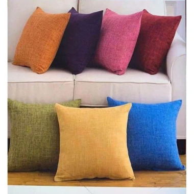 Vỏ gối tựa lưng sofa đơn sắc 45x45cm - Không ruột, màu đẹp, giảm còn 30.000đ 8