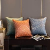 Vỏ Gối Tựa Lưng Sofa Gấm Dệt Jacquard Sang Chảnh 45x45cm GSF02 - Giá 99.000đ 2