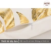 Vỏ gối tựa lưng sofa họa tiết ánh kim sang trọng 45x45cm giảm giá 39.000đ 5