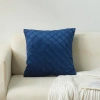 Vỏ Gối Tựa Lưng Sofa Nhung Gân Nổi Chéo Kim Cương Cao Cấp 45x45cm GSF05 Giá 83.000đ 8