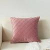 Vỏ Gối Tựa Lưng Sofa Nhung Gân Nổi Chéo Kim Cương Cao Cấp 45x45cm GSF05 Giá 83.000đ 9