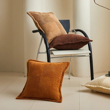 Vỏ gối tựa lưng sofa nhung màu trơn kẻ sọc cao cấp 45x45cm - Giá chỉ 93.000 VND 7 Vỏ gối tựa lưng sofa nhung màu trơn kẻ sọc cao cấp 45x45cm - Giá chỉ 93.000 VND 7