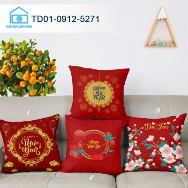 Vỏ gối tựa lưng sofa phòng khách cao cấp in 3D 2 mặt giảm còn 56k 6 Vỏ gối tựa lưng sofa phòng khách cao cấp in 3D 2 mặt giảm còn 56k 6