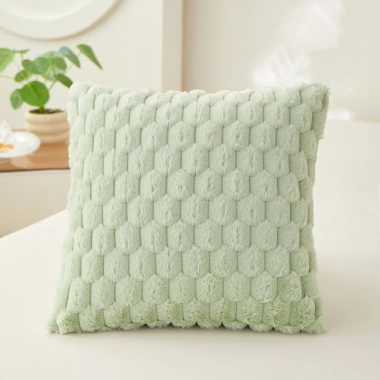 Vỏ gối tựa lưng sofa vải lông 1 mặt - Trang trí hiện đại, giá chỉ 65.000₫