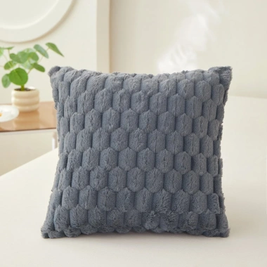 Vỏ gối tựa lưng sofa vải lông 1 mặt - Trang trí hiện đại, giá chỉ 65.000₫