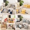 Vỏ gối tựa lưng sofa vuông 45x45cm Kim Huệ GL - Trang trí phòng khách, không ruột, 39.000₫