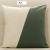 Vỏ gối tựa lưng vải da trơn - Trang trí sofa, văn phòng, nội thất - 25.000₫ 4