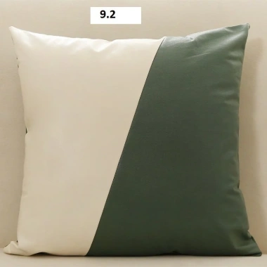 Vỏ gối tựa lưng vải da trơn - Trang trí sofa, văn phòng, nội thất - 25.000₫