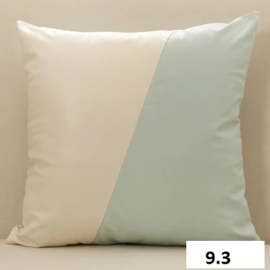 Vỏ gối tựa lưng vải da trơn - Trang trí sofa, văn phòng, nội thất - 25.000₫