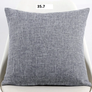 Vỏ gối tựa lưng văn phòng, sofa, vải bố hoạ tiết trơn, giá ưu đãi 25.000 VNĐ