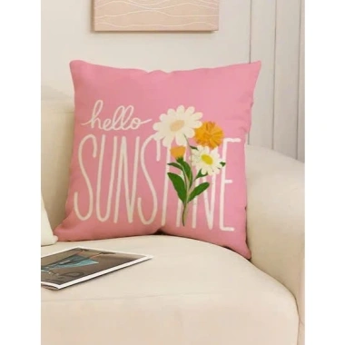 Vỏ gối tựa lưng văn phòng, trang trí sofa, vải bố họa tiết 1 mặt, giảm còn 47.000₫