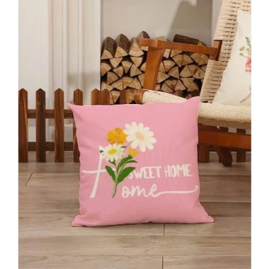 Vỏ gối tựa lưng văn phòng, trang trí sofa, vải bố họa tiết 1 mặt, giảm còn 47.000₫