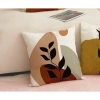 Vỏ gối tựa lưng văn phòng - Vải bố hoa lá mùa xuân, trang trí sofa, nội thất - Giá chỉ 45.000đ 5