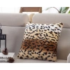 Vỏ gối tựa lưng văn phòng - Vải lông da beo, trang trí sofa, nội thất, 22.000đ 4