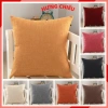 Vỏ gối tựa lưng vuông 45x45cm - Gối sofa trơn, giảm giá 39.000đ, chất liệu mềm mại