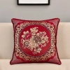 Vỏ gối tựa Tây Âu 45x45 Gấm thêu hoa tỷ mỷ MINH AN sang trọng, giá ưu đãi 58.200₫ 10