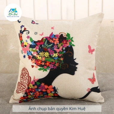 Vỏ Gối Tựa Vuông 45x45cm Kê Lưng Đệm Sofa Trang Trí Đẹp Giá Ưu Đãi 39.000đ 8