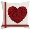 Vỏ gối Valentine vải lanh đỏ 40-50cm - Trang trí sofa tình yêu, giảm giá hấp dẫn 2