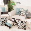 Vỏ gối vuông 45x45cm áo gối tựa lưng sofa - Giá chỉ 33.990đ, chất liệu mềm, hiện đại