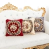 Vỏ gối vuông 48x48cm gấm nhung dày, tựa sofa, gối ôm decor sang trọng 9.900 VND 3