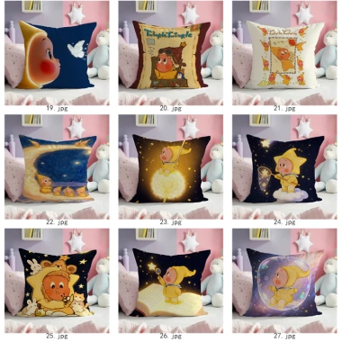 Vỏ gối vuông lấp lánh 1 mặt - Vải polyester sang trọng, phù hợp làm đệm sofa, quà tặng trang trí nội thất (không kèm gối) 4
