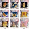 Vỏ gối vuông lấp lánh 1 mặt - Vải polyester sang trọng, phù hợp làm đệm sofa, quà tặng trang trí nội thất (không kèm gối) 5