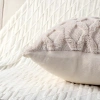 Vỏ gối vuông nhung vân kim cương – Trang trí sofa, tiệc, chỉ 77.700đ 3