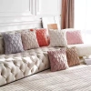 Vỏ gối vuông nhung vân kim cương – Trang trí sofa, tiệc, chỉ 77.700đ 6
