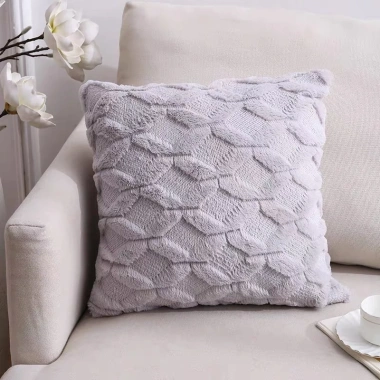 Vỏ gối vuông nhung vân kim cương – Trang trí sofa, tiệc, chỉ 77.700đ
