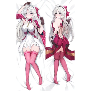 Vỏ gối Wuthering Waves Carlotta Anime tháo rời, giặt được, phòng ngủ ký túc 3