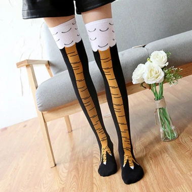 Vớ hài 3D hình chân gà ngộ nghĩnh - Quà tặng hài hước dài tới đầu gối, chỉ 59.400đ 2