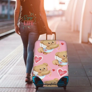 Vỏ hành lý Butterbear B101 - Vỏ vali nơ dày đàn hồi, chống bụi, chống trầy, giặt được, quà tặng