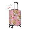 Vỏ hành lý Butterbear B101 - Vỏ vali nơ dày đàn hồi, chống bụi, chống trầy, giặt được, quà tặng 8
